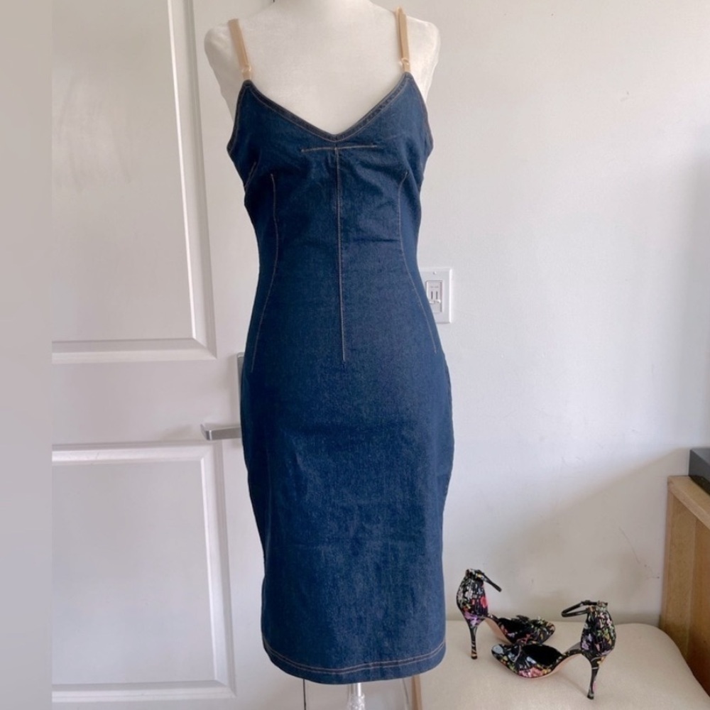 Dolce & Gabbana denim Y2K dress size small